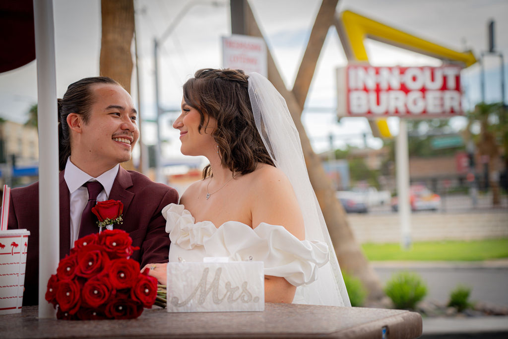 In and Out Wedding Photography in Las Vegas